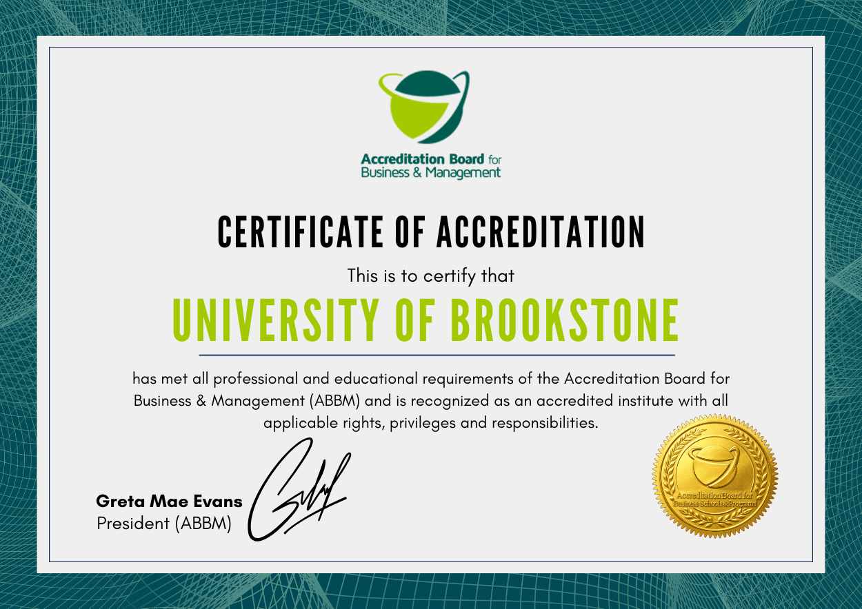 ABOBM Certificate
